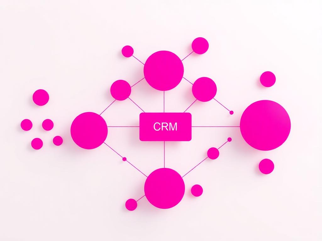 Anonymized CRM workflow automation diagram placeholder